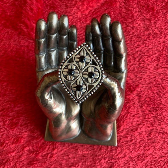 Seagull Pewter Brooch Signed - Picture 1 of 7